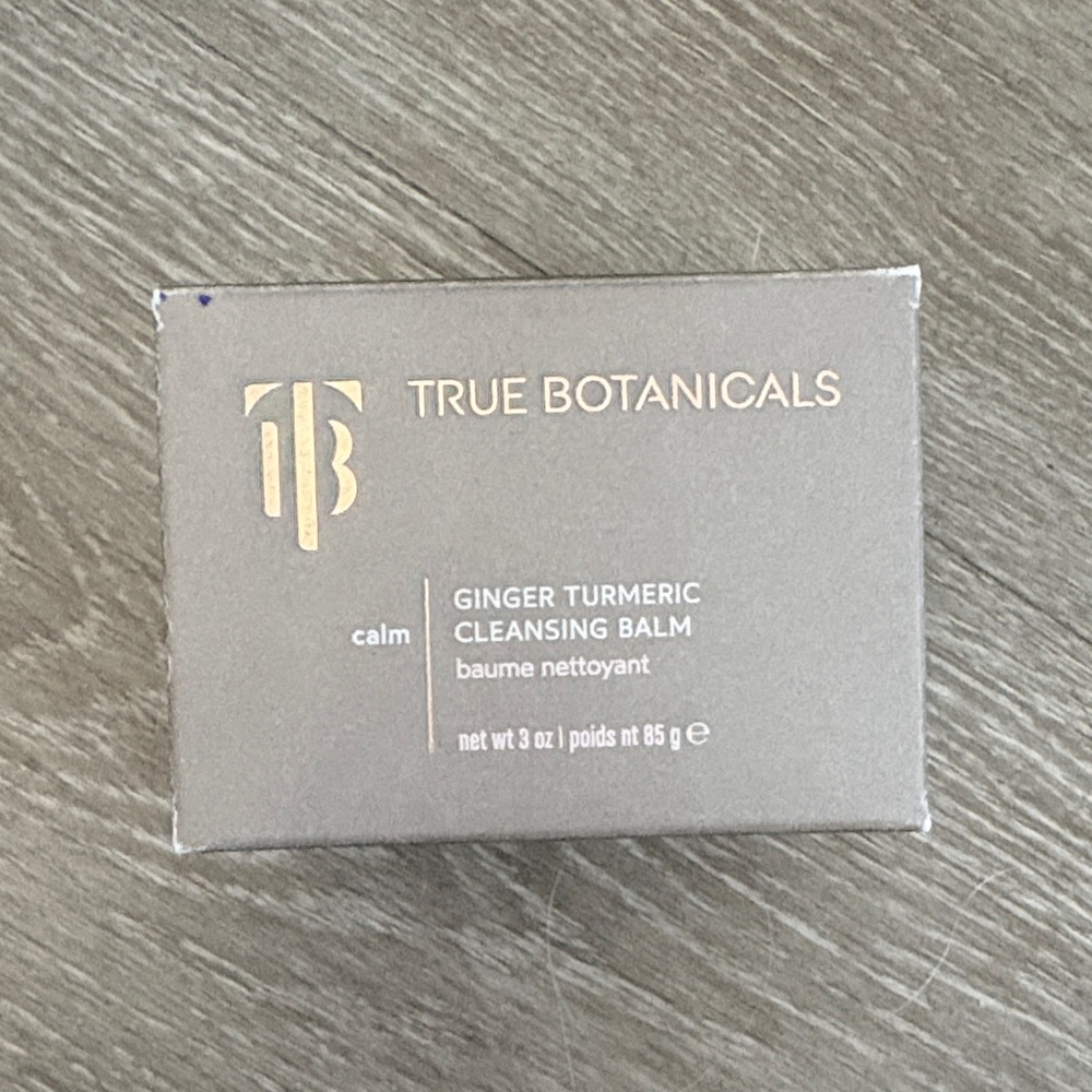 True Botanicals Ginger Turmeric Cleansing Balm